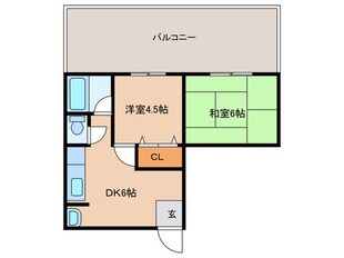 第一コ－ポ春日荘の物件間取画像